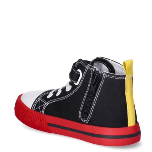 Boys Mickey Mouse High Top Sneakers Toddlers 🆕 Size 9 🔥 NEW - Picture 9 of 15